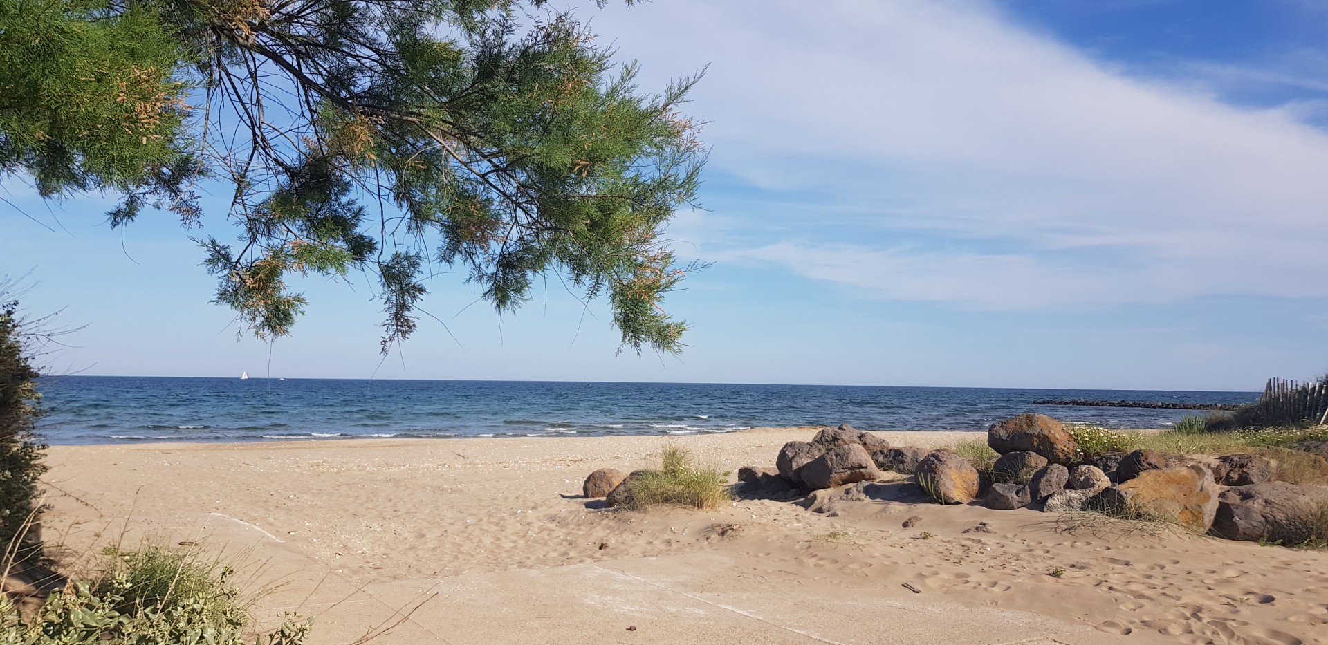 Plage de la Roquille Cap d'Agde 2020